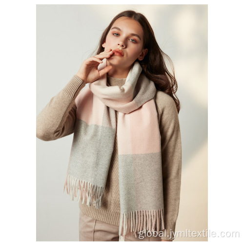 Wool Soft Scarves with Tassel high quality cheap soft scarves with tassel Supplier